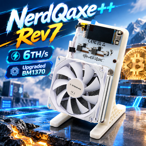 Nerdqaxe rev7 bitcoin - rev7, miner