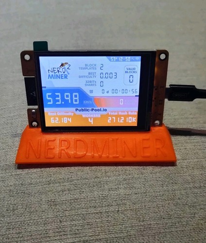 Stand for nerd miner - stand,